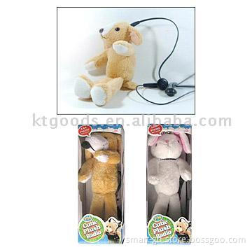 Plush FM Auto Scan Radio with Earphones